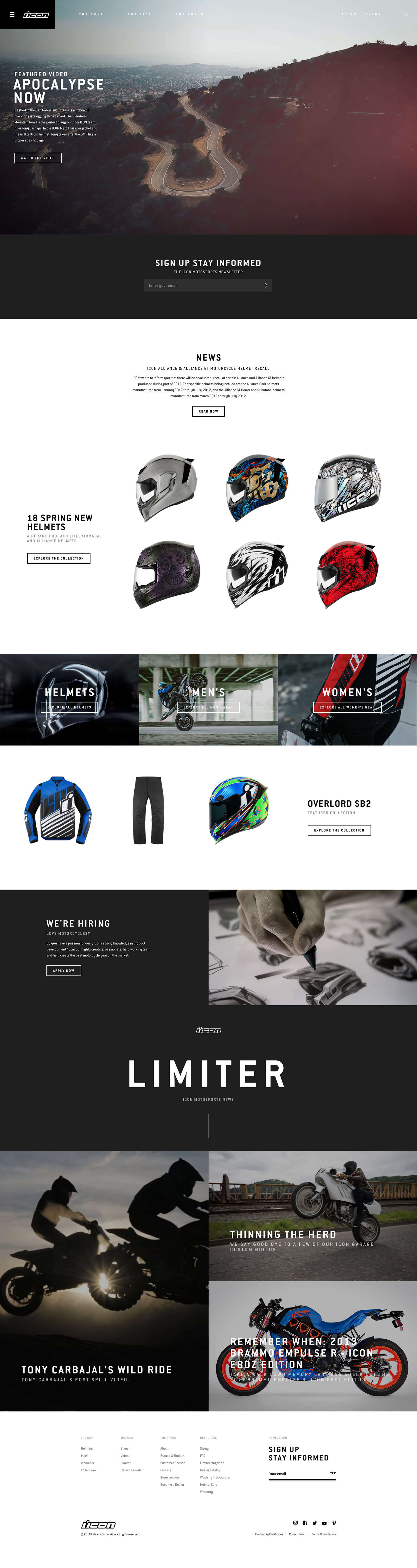 Home page
